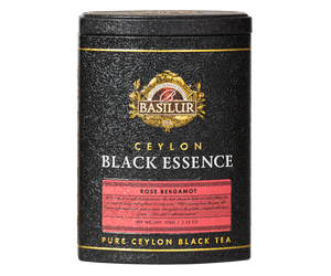 Basilur Black Essence Rose Bergamot Tea, Loose Tea 100g