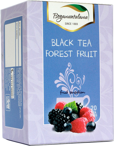 Bogawantalawa Forest Fruit Ceylon Black Tea, 20 Count Tea Bags