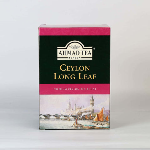 Ahmad Ceylon Long Leaf Tea BOP1, Loose Tea 454g