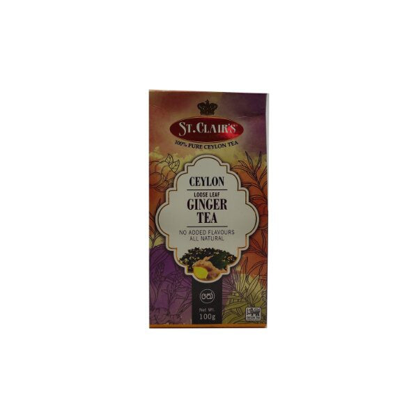 St Clair's Ginger Tea, Loose Tea 100g – ceylontstore.com