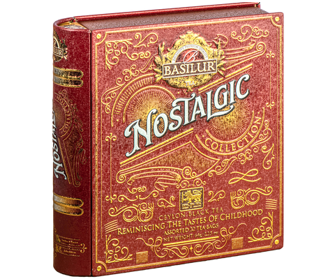Basilur Nostalgic Assorted Tea, 32 Count Tea Bags