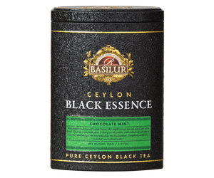 Basilur Black Essence Chocolate Mint Tea, Loose Tea 100g