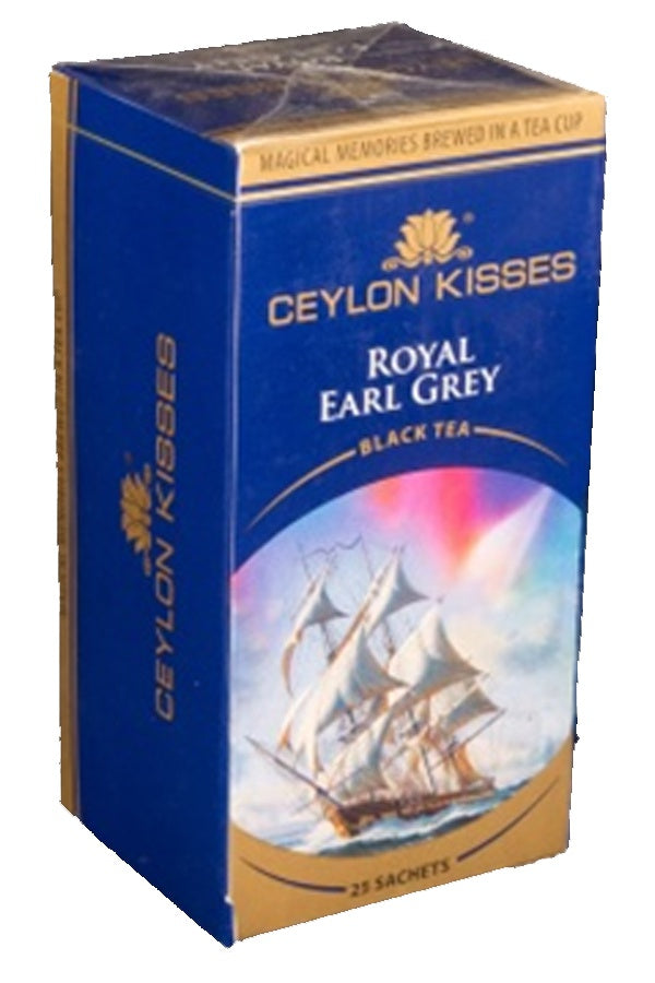 Ceylon Kisses Royal Earl Grey, 25 Count Tea Bags
