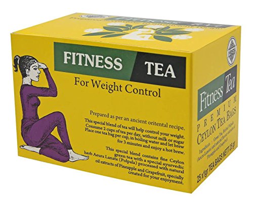 Mlesna Fitness Tea, 25 Count Tea Bags