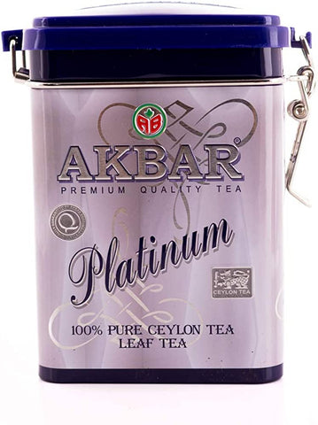 Akbar Platinum 100% Pure Ceylon Tea, Loose Tea 90g