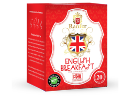 Ranfer English Breakfast Ceylon Tea, 20 Count Tea Bags