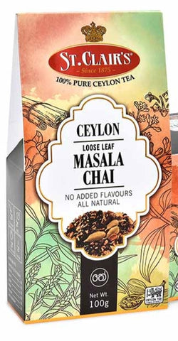 St Clair's Masala Chai Tea, Loose Tea 100g