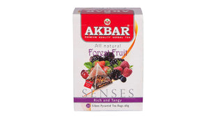 Akbar Forest Fruit Infusion Tea, 20 Count Tea Bags
