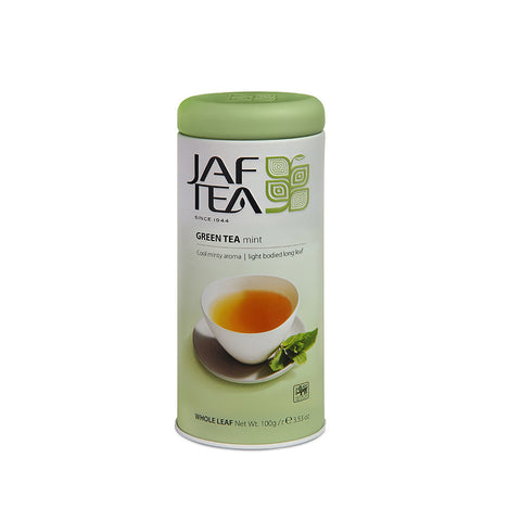 Jaf Mint Flavoured Ceylon Green Tea, Loose Tea 100g