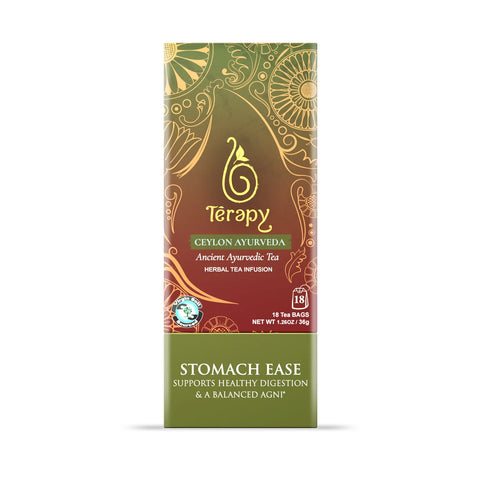 Terapy Ceylon Stomach Ease, 18 Count Tea Bags