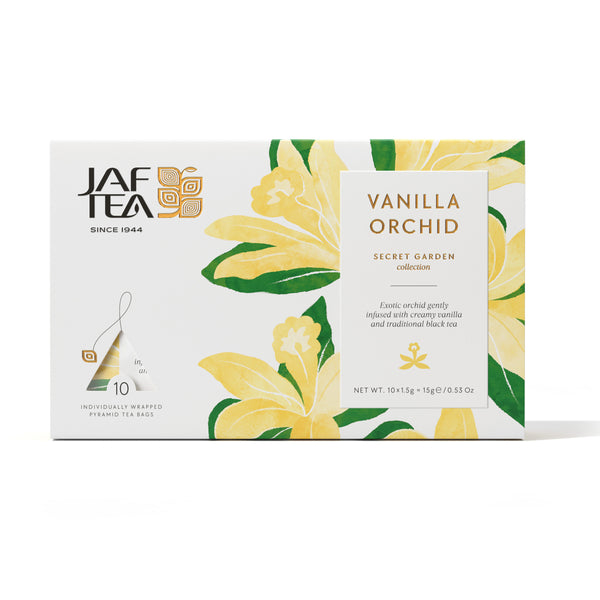 Jaf Vanilla Orchid Tea, 10 Count Tea Bags