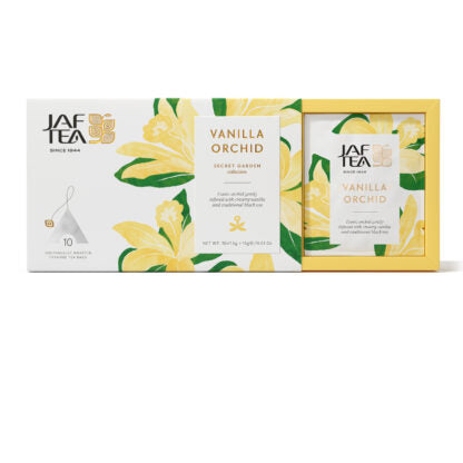 Jaf Vanilla Orchid Tea, 10 Count Tea Bags – - Main Image
