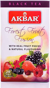 Akbar Forest Fruit Fusion Tea, 20 Count Tea Bags