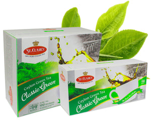 St Clair's Classic Green Tea, 100 Count Tea Bags