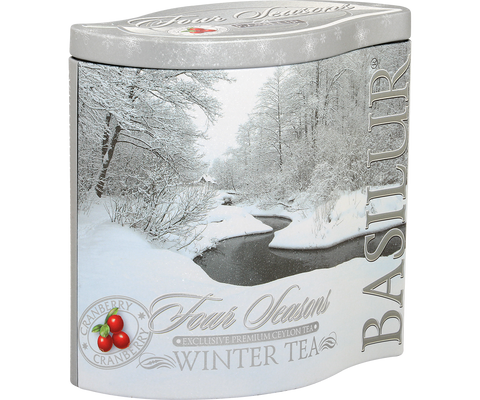 Basilur Four Seasons Winter Tea Caddy, Loose Tea 100g