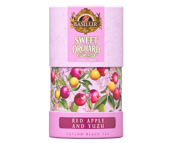 Basilur Sweet Orchard Red Apple And Yuzu, Loose Leaf Black Tea 75g
