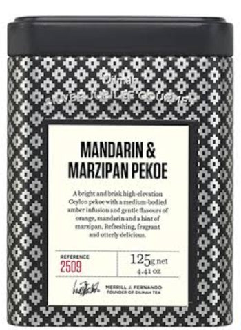 Dilmah Silver Jubilee Gourmet Mandarin And Marzipan Pekoe, Loose Tea 125g