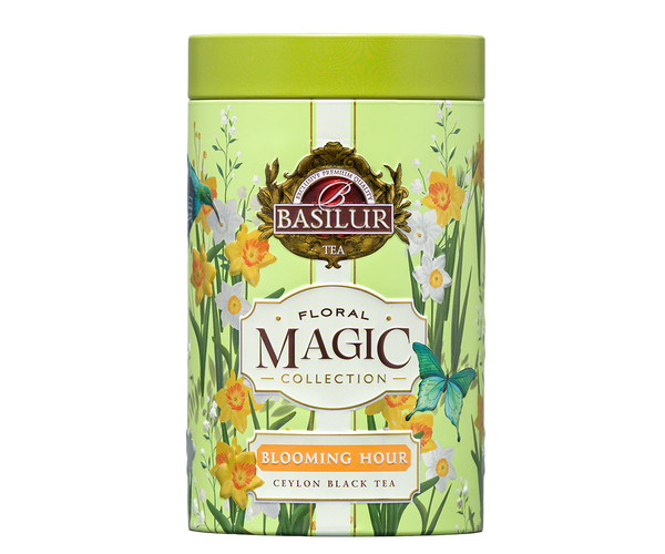 Basilur Floral Magic Blooming Hour, Loose Leaf Black Tea 75g