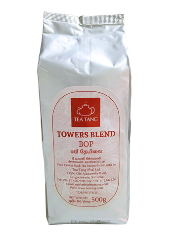 Tea Tang Towers Blend BOP Black Tea, Loose Tea 500g