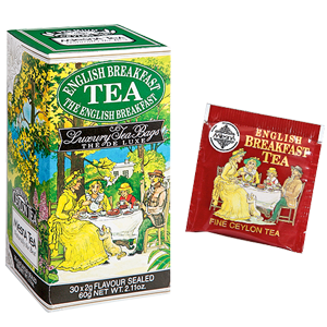 Mlesna English Breakfast Ceylon Tea, 30 Count Tea Bags