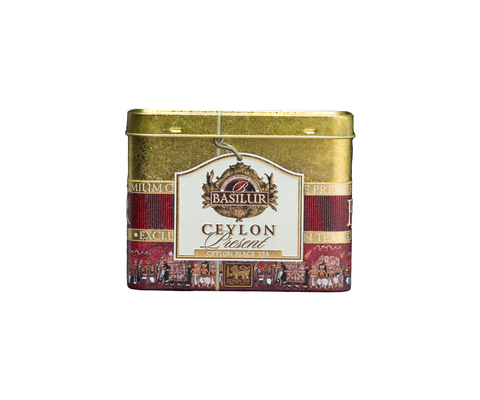 Basilur Present Ceylon Tin Caddy, Loose Tea 100g