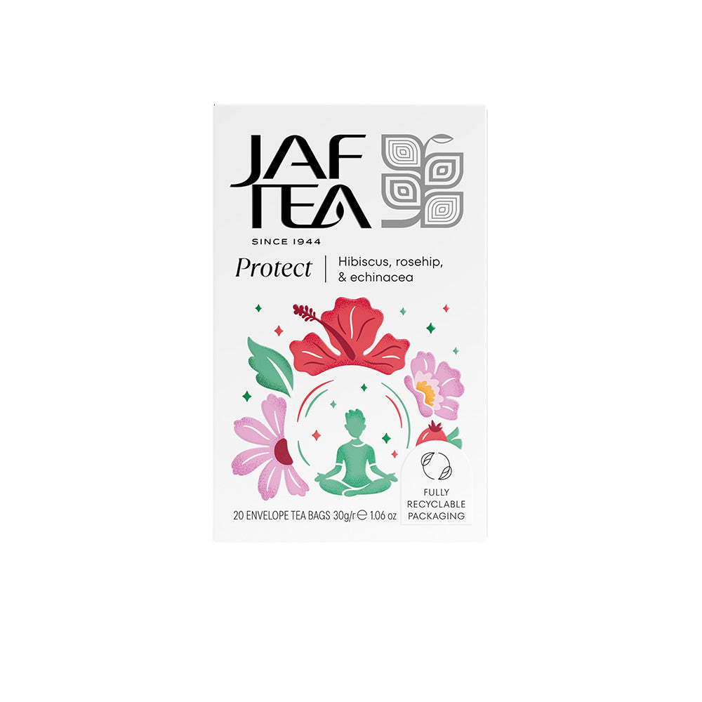 Jaf Arogya Protect Herbal Infusion Tea, 20 Count Tea Bags