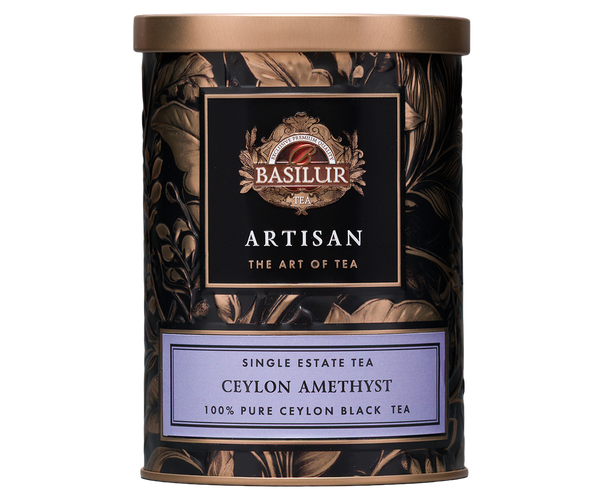 Basilur Artisan Collection Ceylon Amethyst Tin, Loose Tea 70g