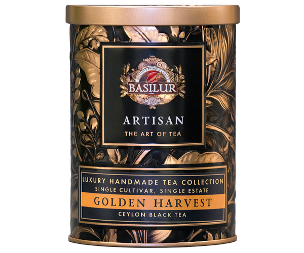 Basilur Golden Harvest Handmade Black Tea, Loose Tea 50g