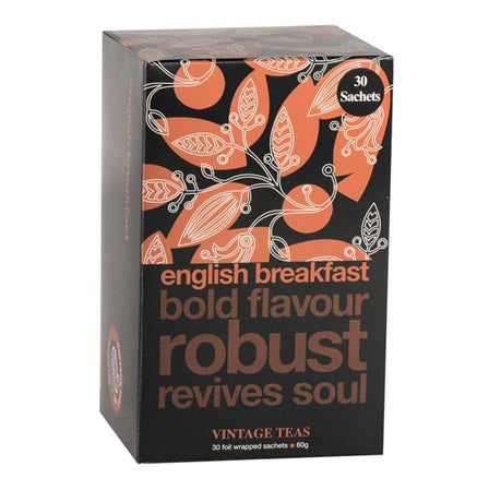 Vintage English Breakfast Ceylon Tea, 30 Count Tea Bags