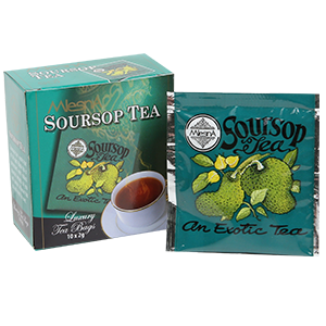 Mlesna Soursop Tea, 10 Count Tea Bags