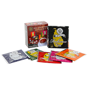Mlesna Six Regional Pure Ceylon Tea, 10 Count Tea Bags