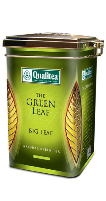 Qualitea Big Leaf Green Tea, Loose Tea 100g