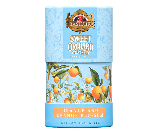 Basilur Sweet Orchard Orange And Orange Blossom, Loose Leaf Black Tea 75g