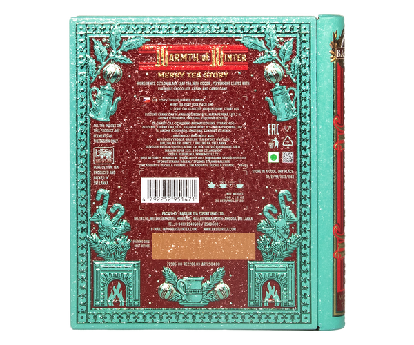 Basilur Merry Tea Story Tea Book, Loose Tea 40g