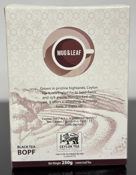 Mug & Leaf Ceylon BOPF Loose Tea 250g