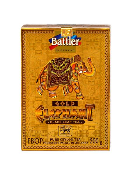 Battler Gold Elephant FBOP Ceylon Tea, Loose Tea 200g