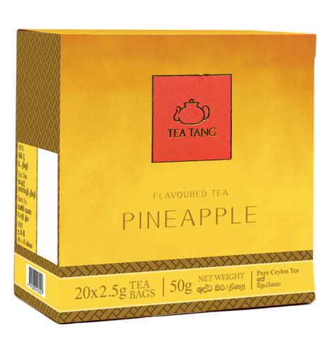 Tea Tang Pineapple Flavoured Ceylon Black Tea, 20 Count Tea Bags