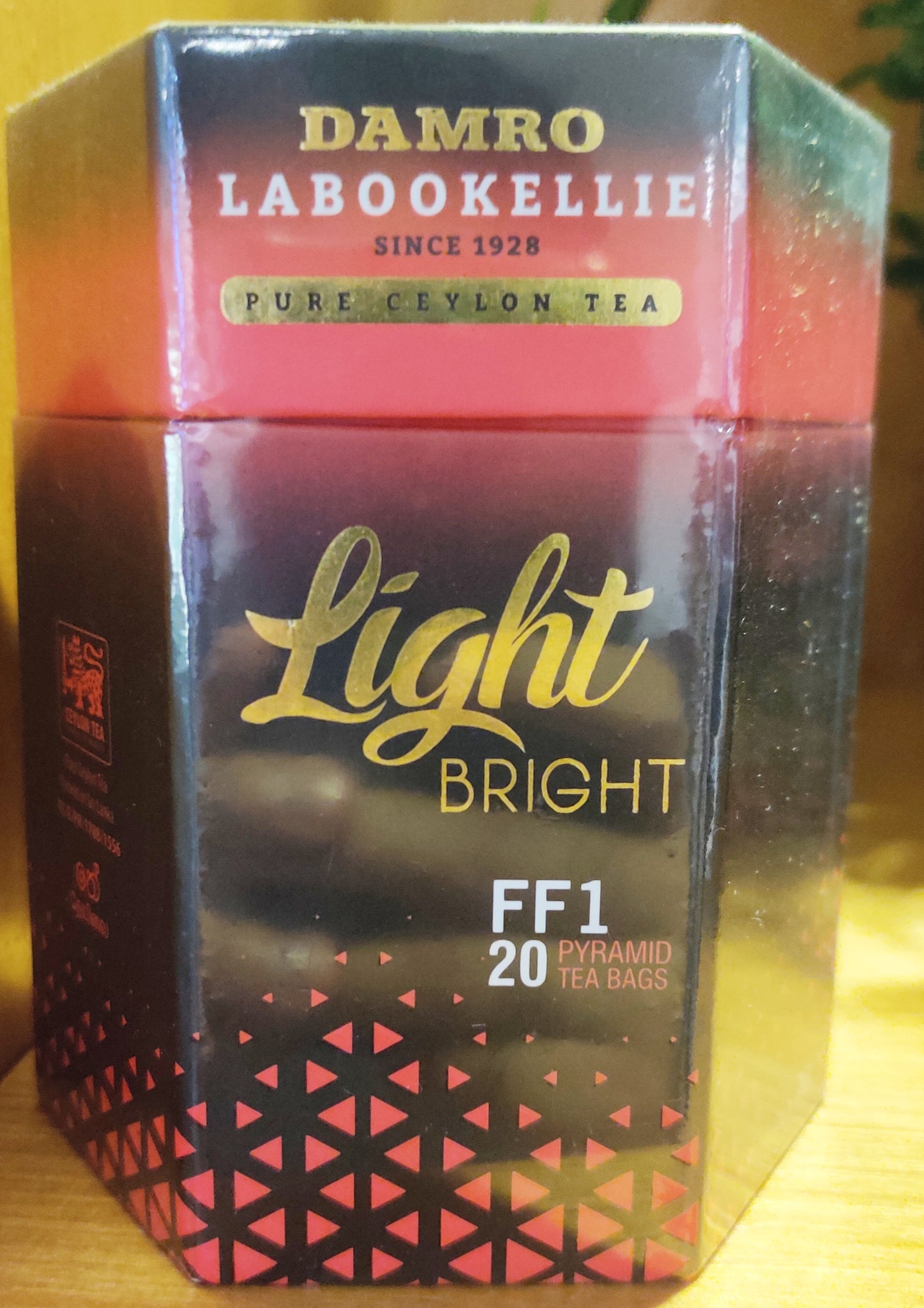Damro Labookellie Light Bright FF1 Pure Ceylon Black Tea, 20 Count Tea ...