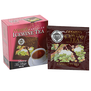 Mlesna Canadian Icewine Flavoured Ceylon Tea, 10 Count Tea Bags
