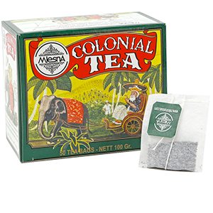 Mlesna Colonial Ceylon Tea, 50 Count Tea Bags
