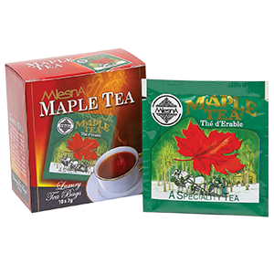 Mlesna Maple Flavoured Ceylon Tea, 10 Count Tea Bags