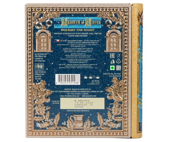 Basilur Holiday Tea Story Tea Book, Loose Tea 40g