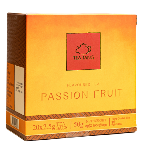 Tea Tang Passion Fruit Flavoured Ceylon Black Tea, 20 Count Tea Bags