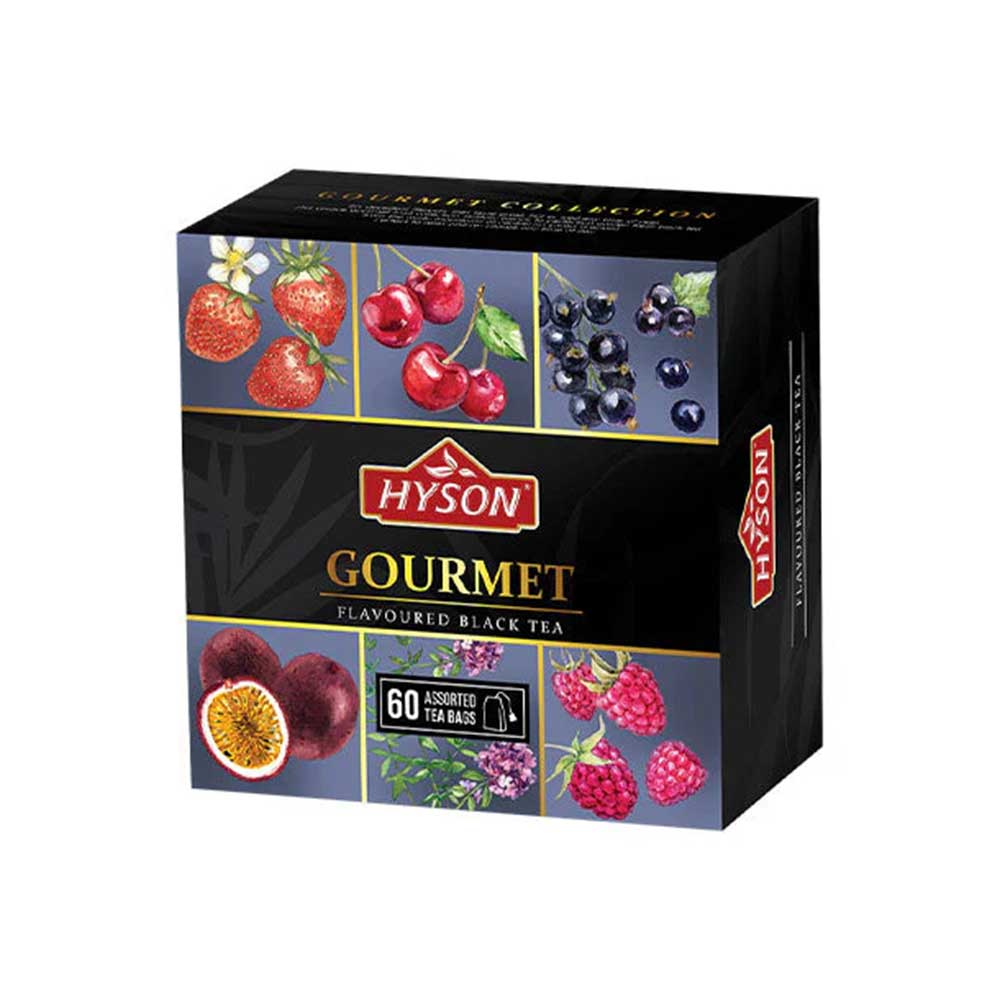 Hyson Gourmet Black Tea Assortment, 60 Count Tea Bags – ceylontstore.com