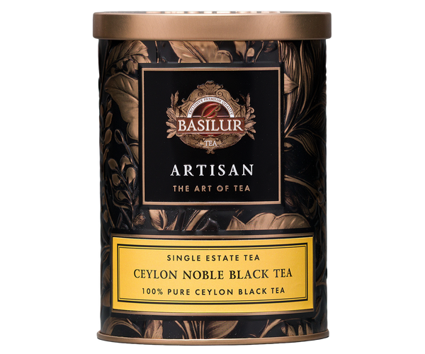 Basilur Artisan Collection Ceylon Noble Black Tea Tin, Loose Tea 100g