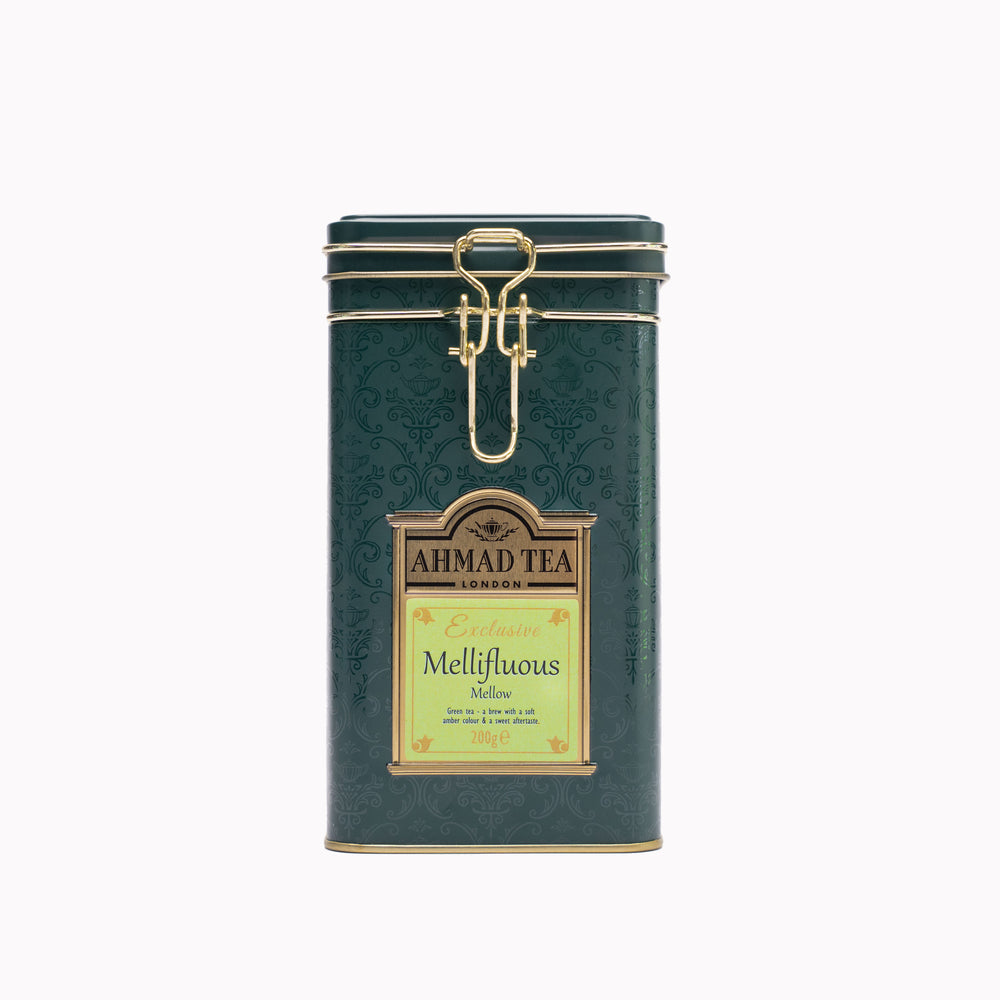 Ahmad Mellifluous Green Tea Gun Powder Exclusive Caddy, Loose Tea 200g