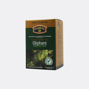 Mabroc Oliphant Pure Ceylon Green Tea, 15 Count Tea Bags