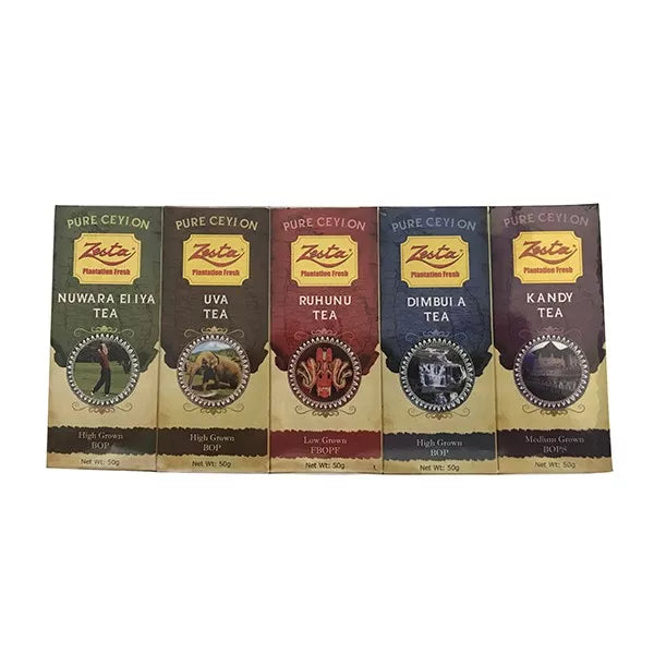Zesta Regional Pure Ceylon Tea, Loose Tea 250g – ceylontstore.com