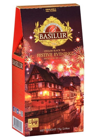 Basilur Festive Evening Black Tea, Loose Tea 75g
