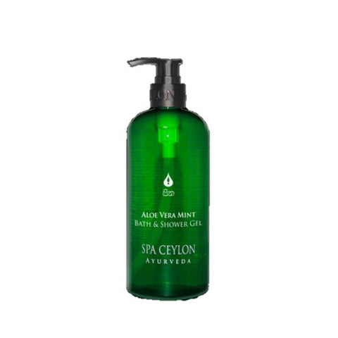 Spa Ceylon Aloe Vera Mint Bath And Shower Gel 500ml